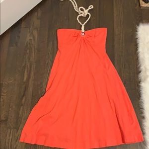 Orange American eagle outfitters dress!